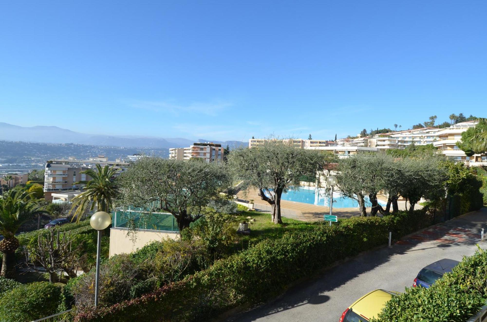 Plein Ciel - Appartement 5 Personnes Avec Piscine Sur La Corniche Fleurie A Nicea Zewnętrze zdjęcie