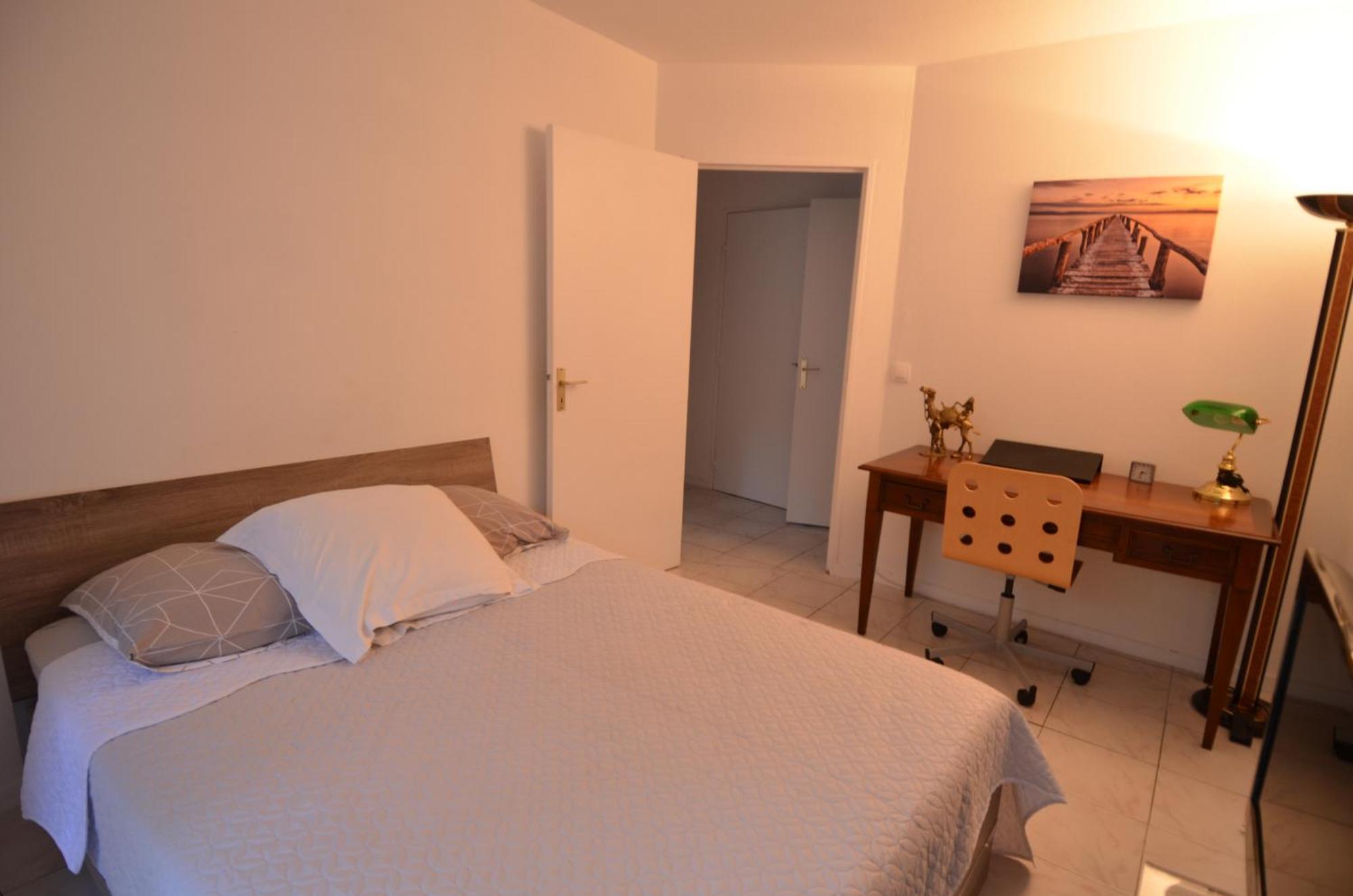 Plein Ciel - Appartement 5 Personnes Avec Piscine Sur La Corniche Fleurie A Nicea Zewnętrze zdjęcie