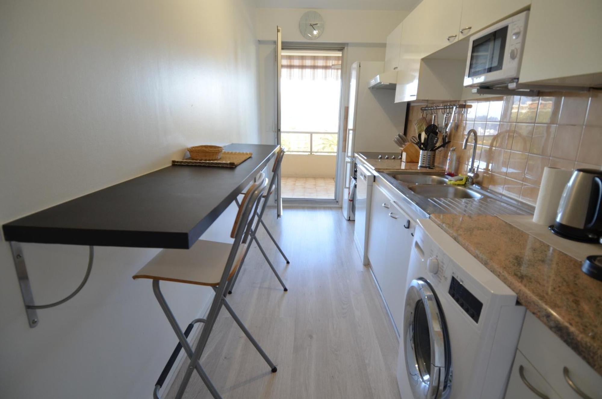 Plein Ciel - Appartement 5 Personnes Avec Piscine Sur La Corniche Fleurie A Nicea Zewnętrze zdjęcie